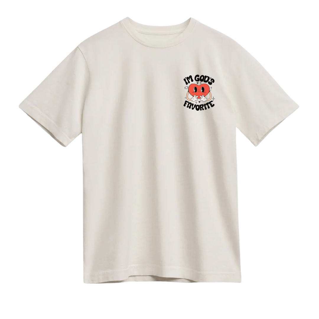 God’s Favorite - Vintage Heart Tee | unisex - MADE BY YEN