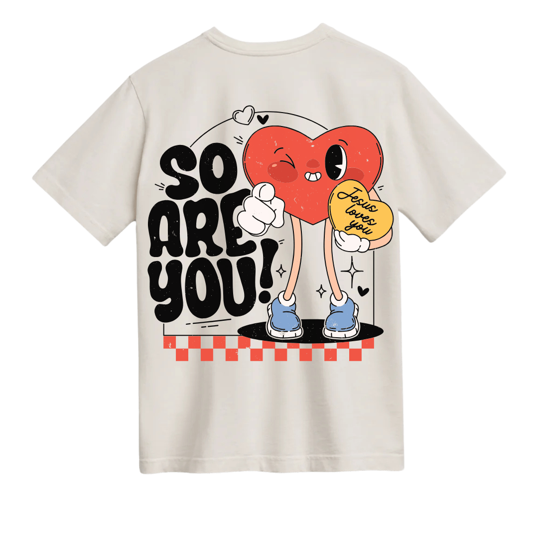 God’s Favorite - Vintage Heart Tee | unisex - MADE BY YEN