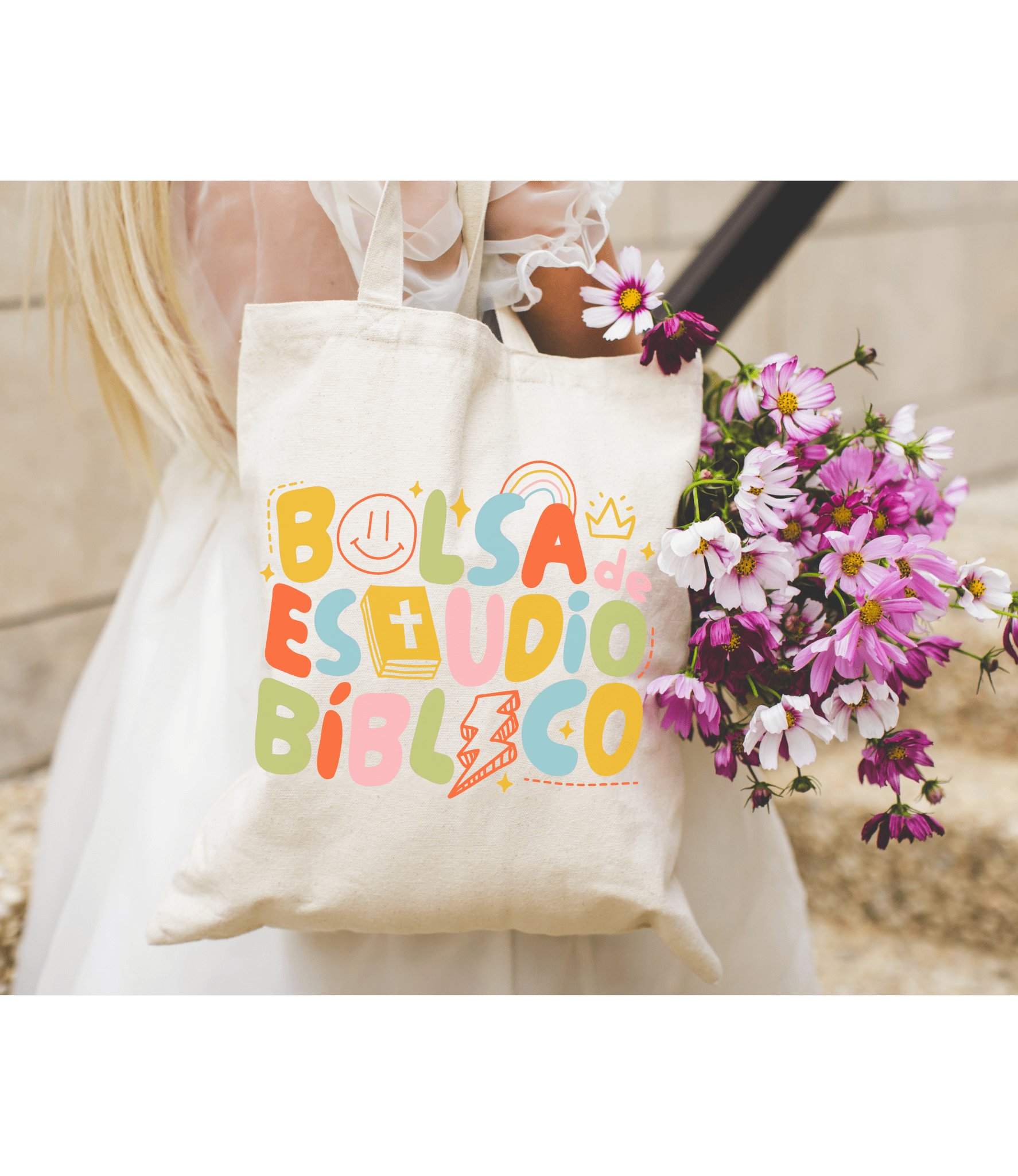 Bolsa de Estudio Bíblico – Bible Study Tote - MADE BY YEN