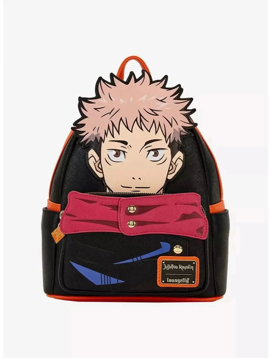 *Resale* Jujutsu Kaisen Yuji Itadori Figural Mini LF Backpack - MADE BY YEN