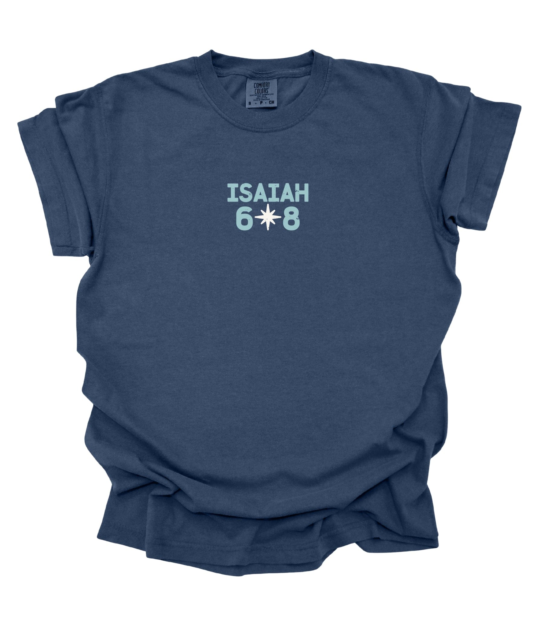 Go Serve Love Tee – Isaiah 6:8 Christian Graphic | Adult Unisex Tee