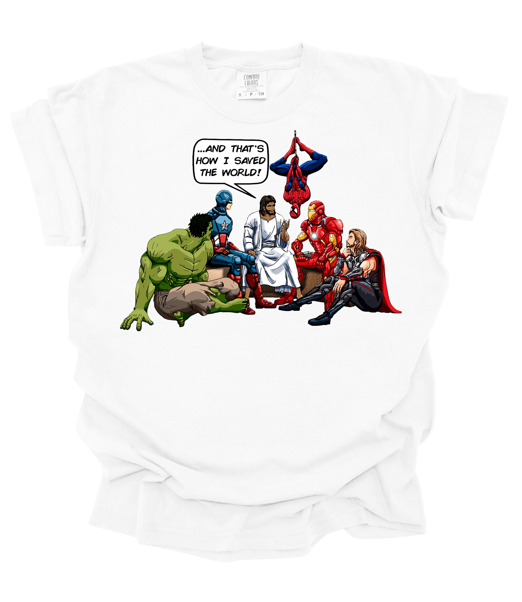How He saved the World | Unisex Tee - MADE BY YEN
