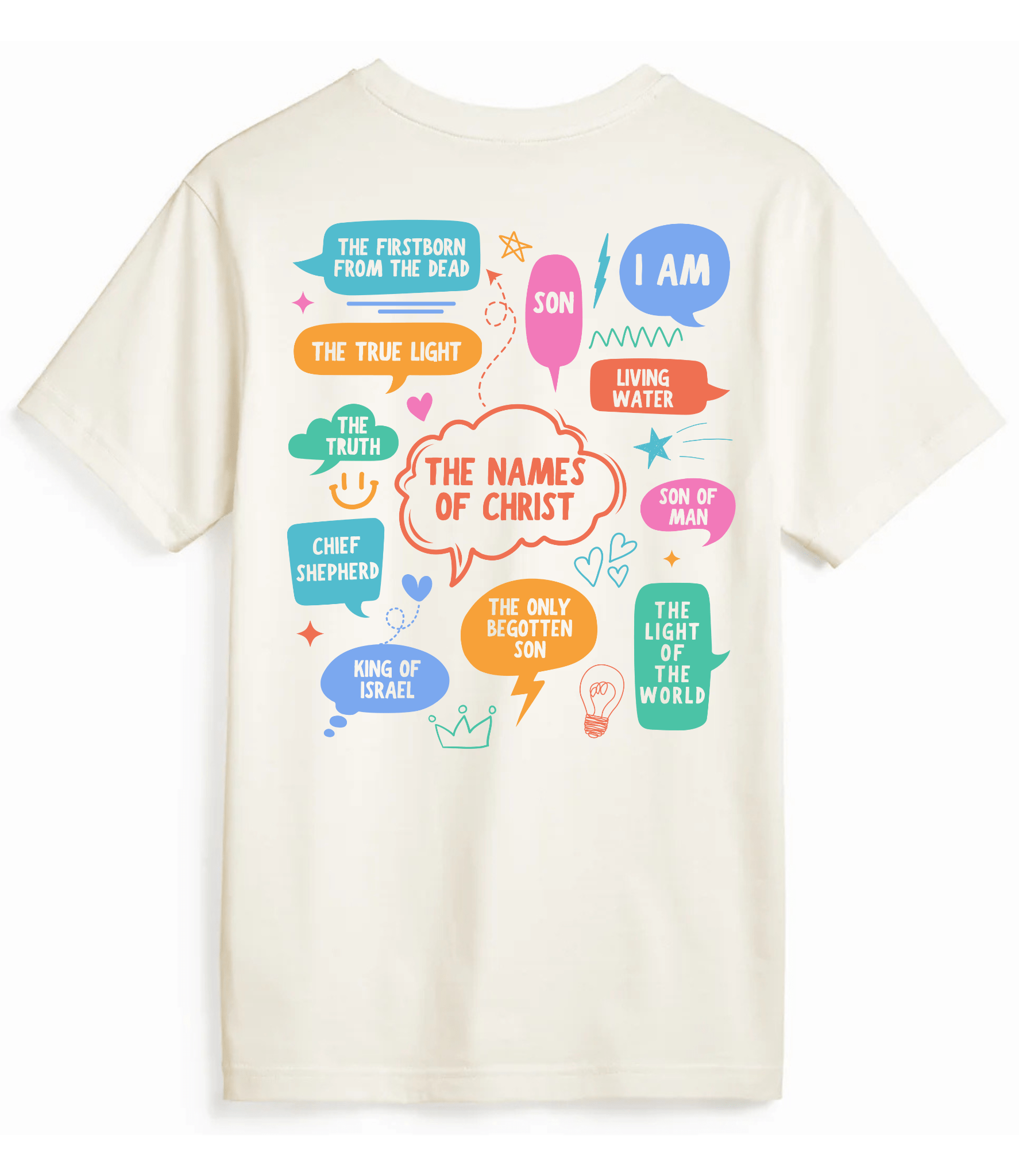 Names of Christ Doodle | Unisex Tee - MADE BY YEN