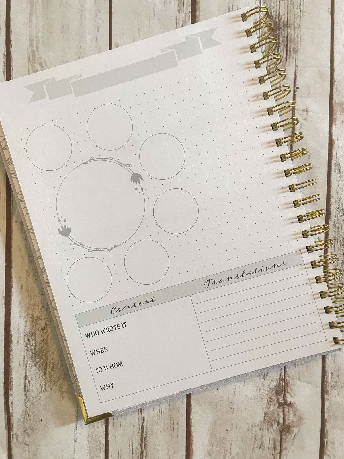 Spiral Verse Map Journal - MADE BY YEN