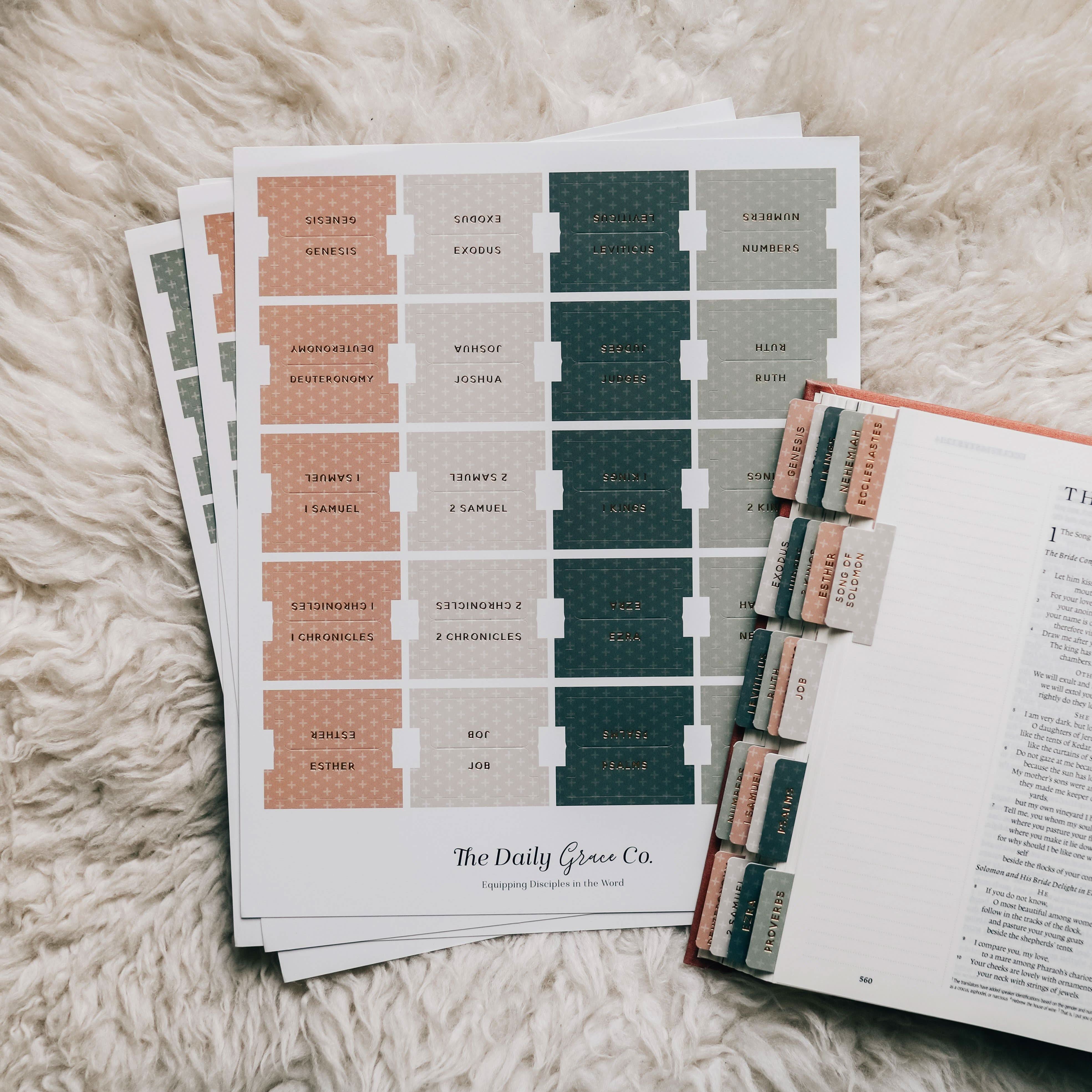 Crosses Bible Tabs - MADE BY YEN
