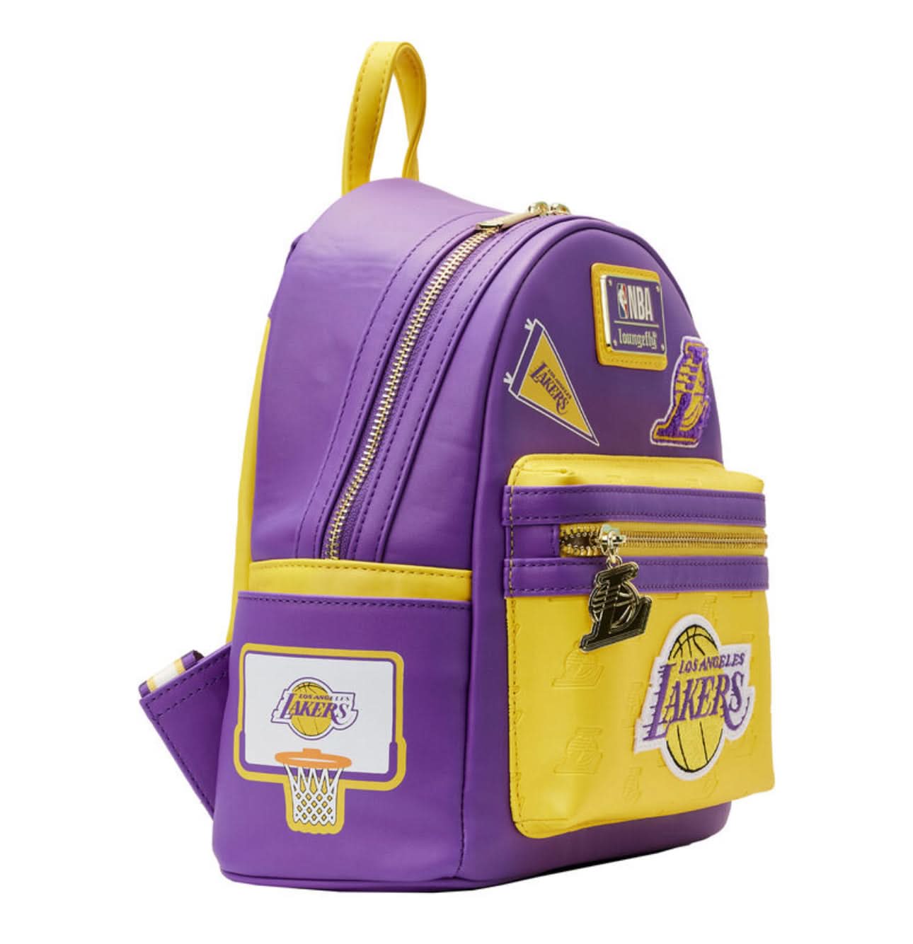 NEW (resale) NBA Los Angeles Lakers Patch Icons *Loungefly* - MADE BY YEN