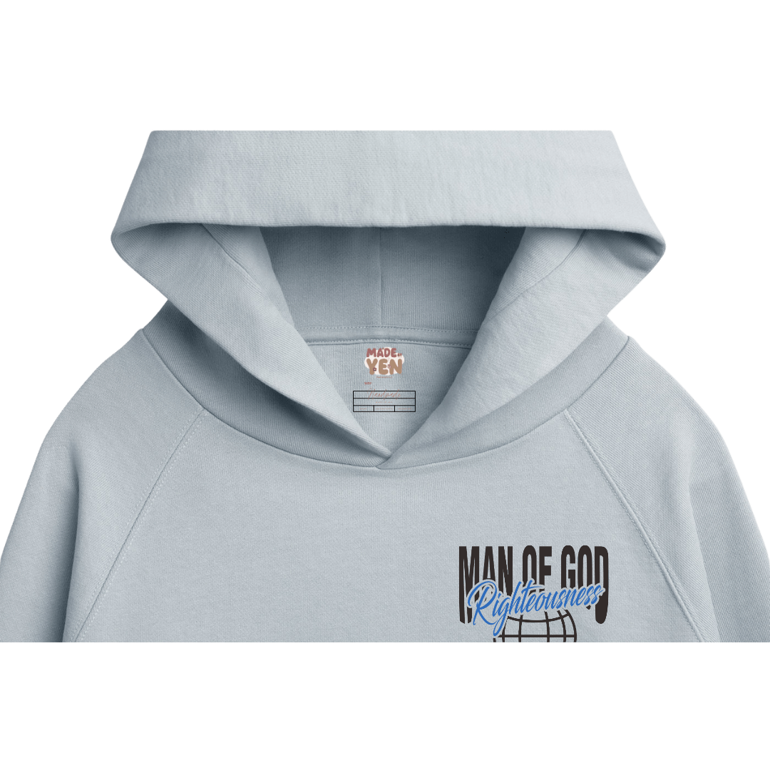 Righteous man of God Hoodie | unisex | Nickel - MADE BY YEN