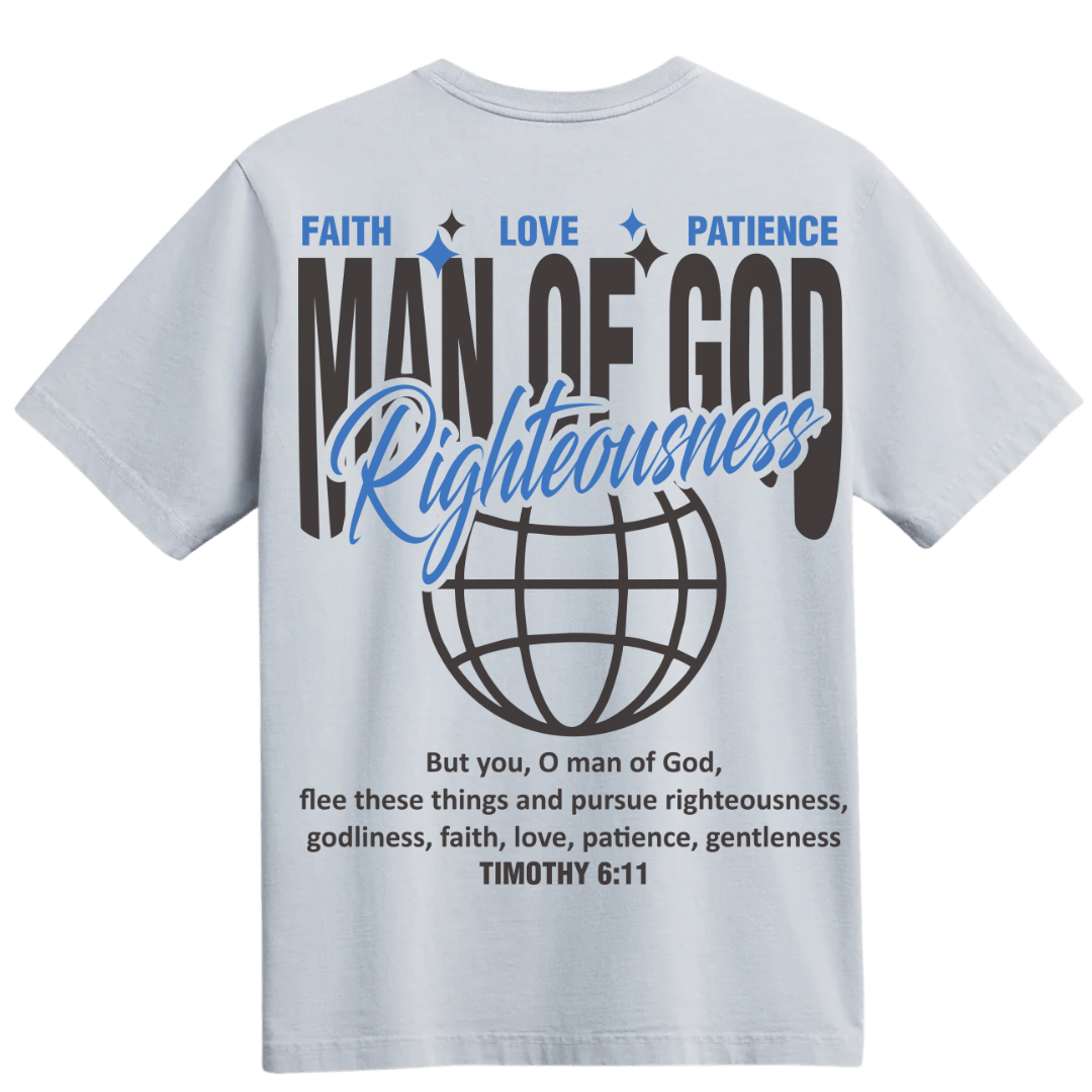 Righteous man of God Tee | unisex | Nickel - MADE BY YEN