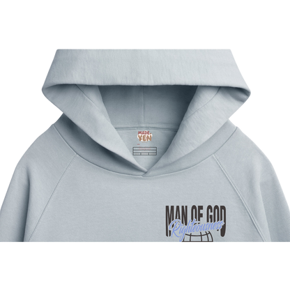 Righteous man of God Hoodie | unisex | Nickel