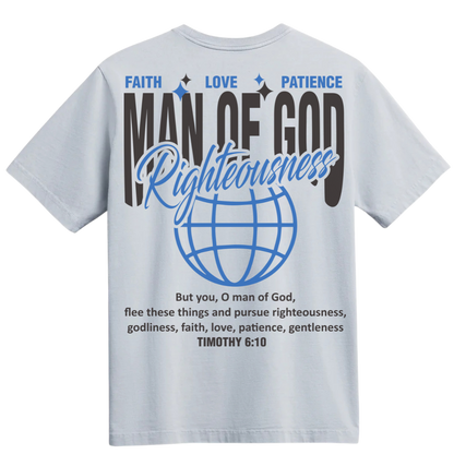 Righteous man of God Tee | unisex | Nickel