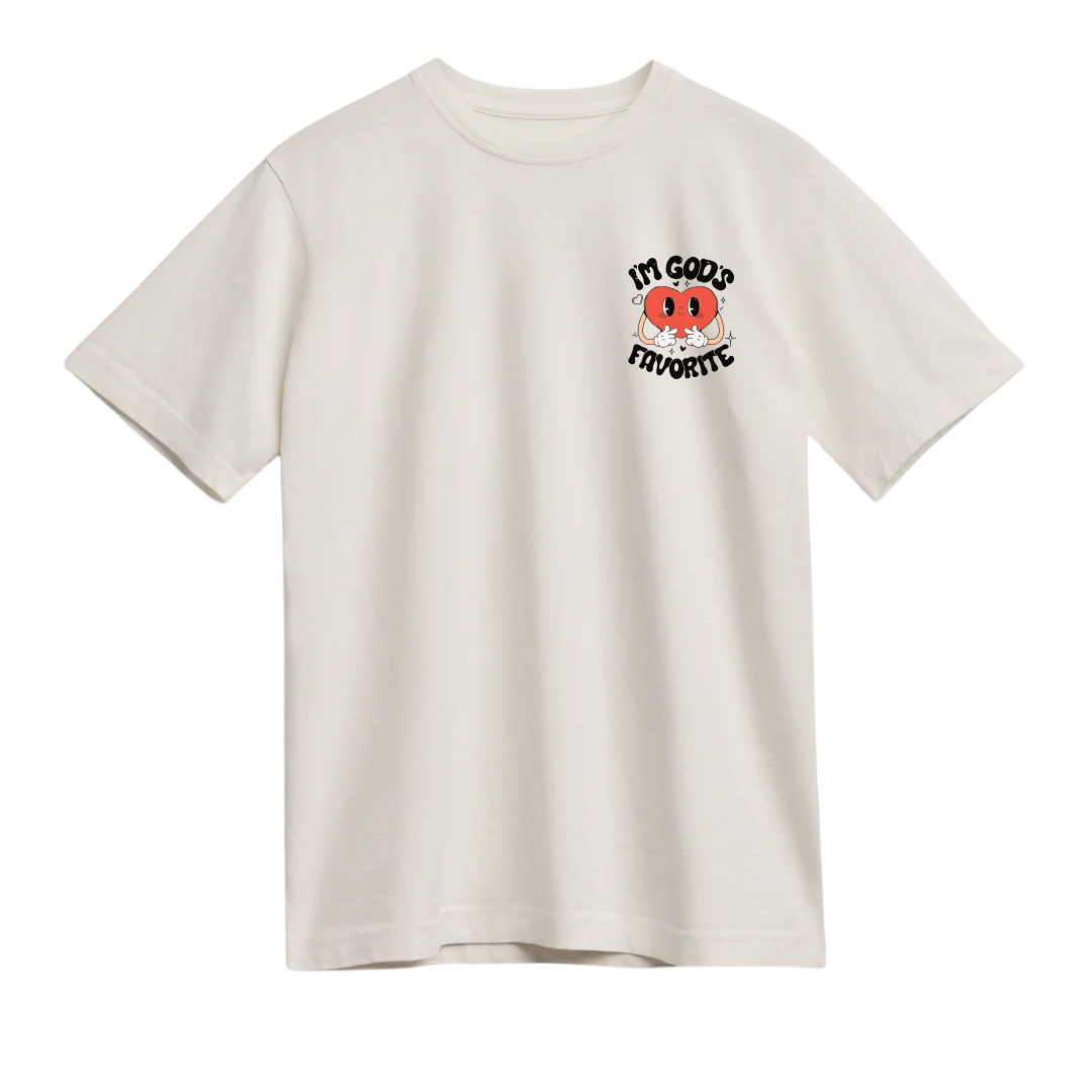 God’s Favorite - Vintage Heart Tee | unisex - MADE BY YEN