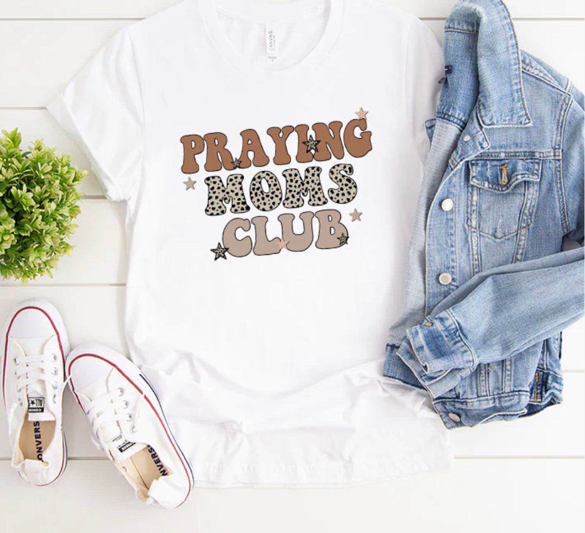 Praying moms club tee - MADE BY YEN