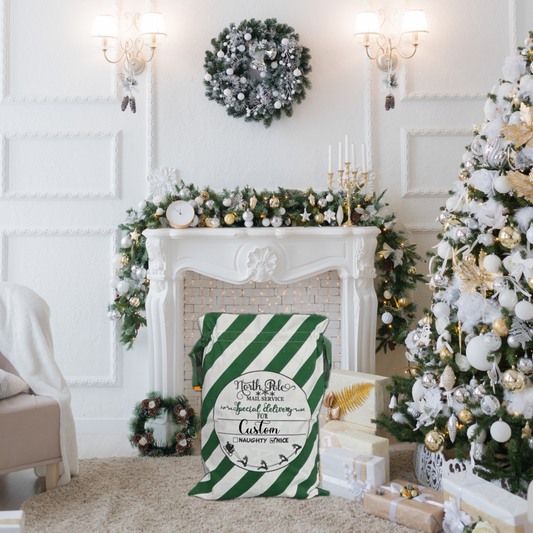 Special Delivery | Peppermint Green (Santa Sack)