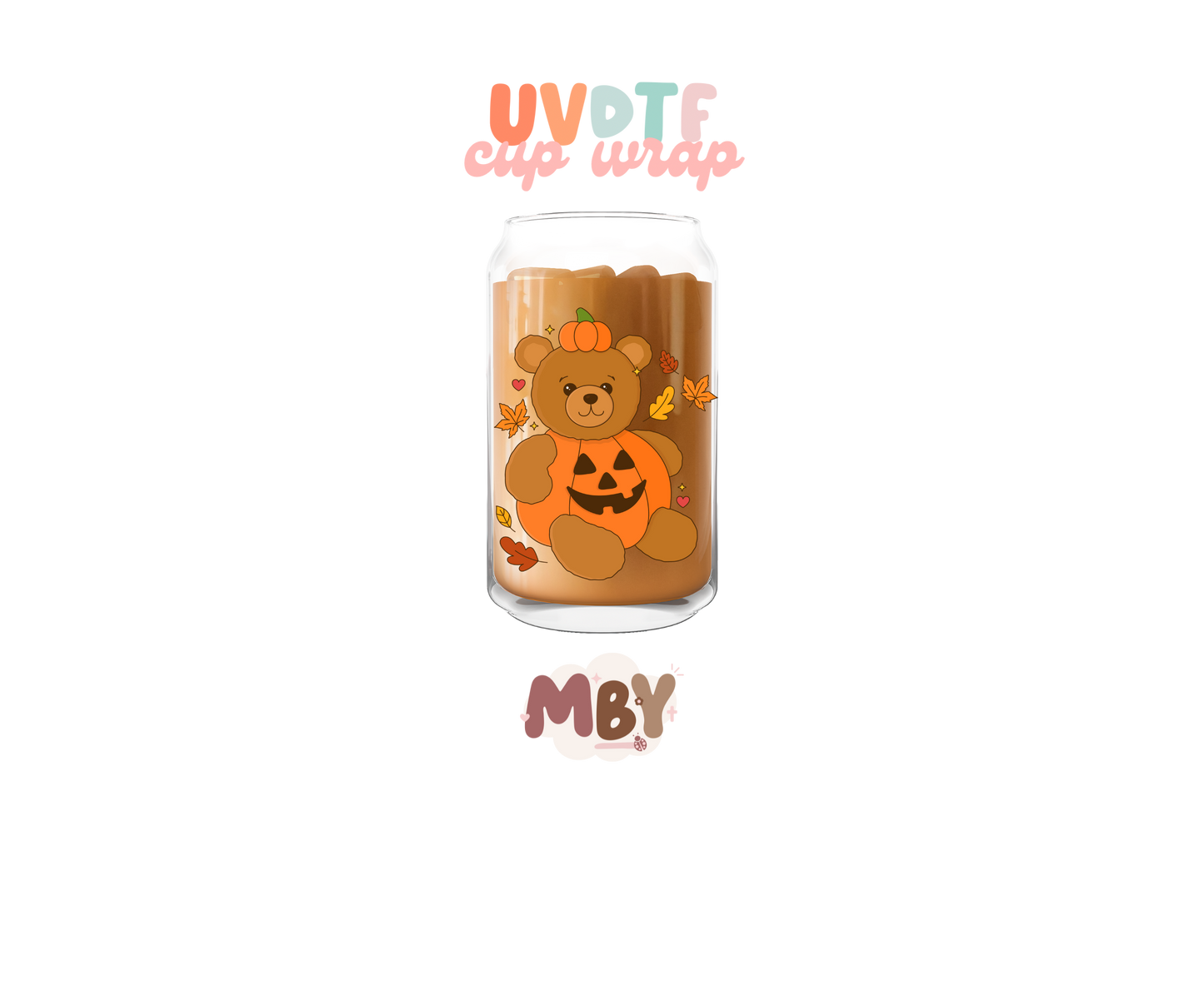 Beary Pumpkin | Decal - MADE BY YEN