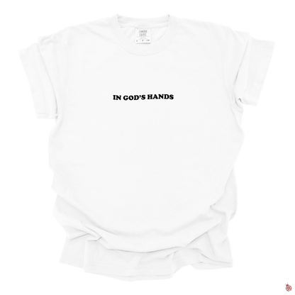 In God's Hands Unisex Tee | Black