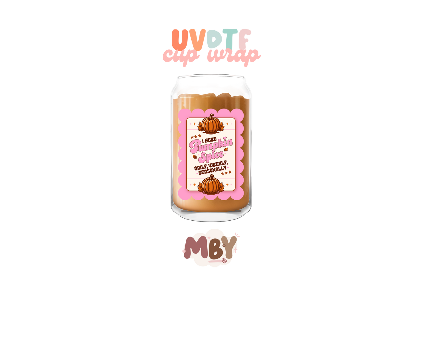 I need Pumpkin Spice | Pink - MADE BY YEN