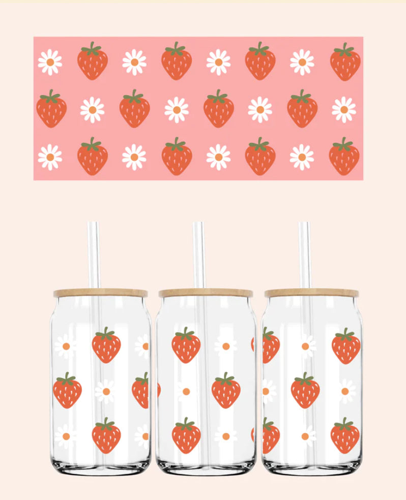 Strawberry Daisies - MADE BY YEN