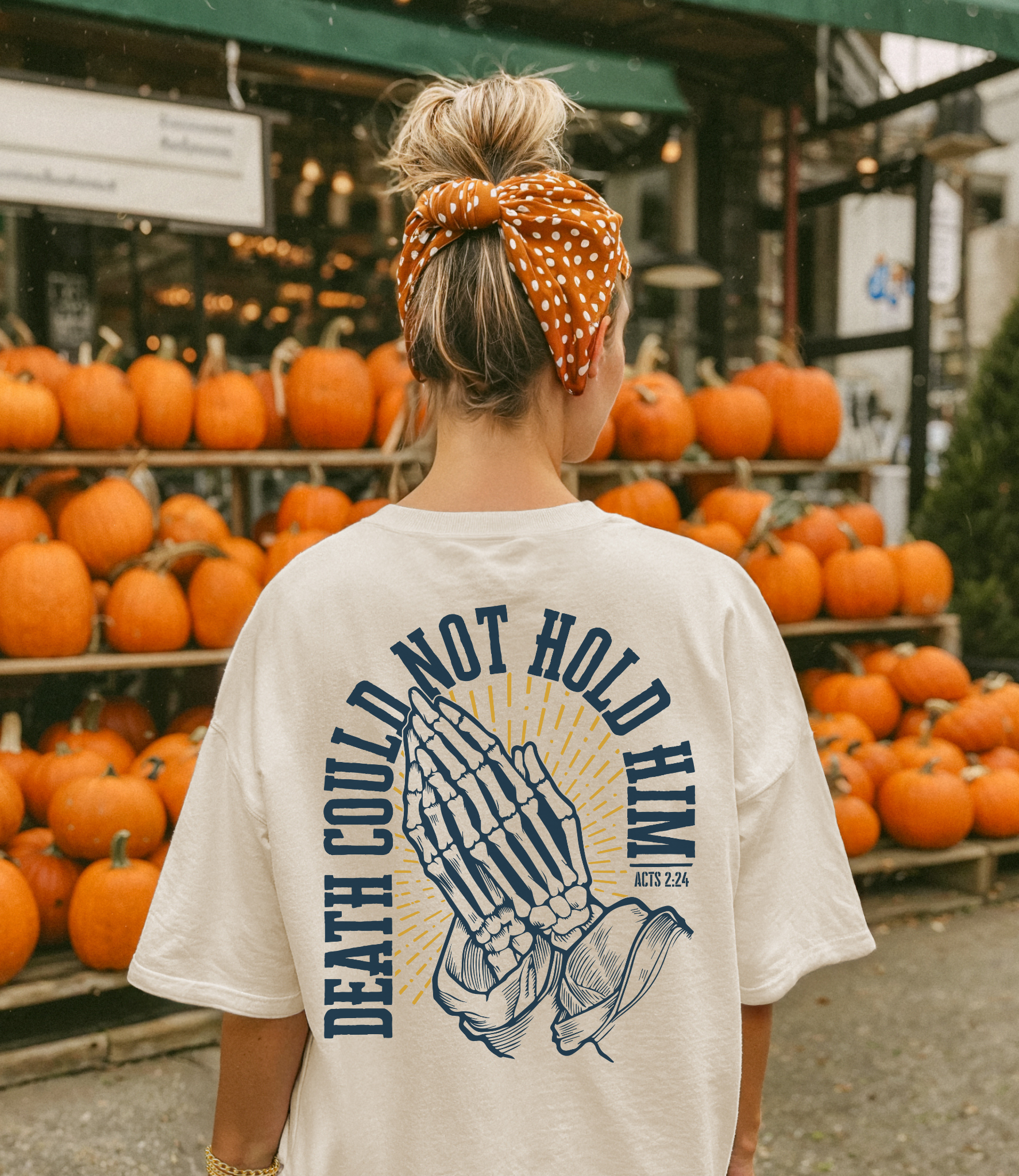 Death Could Not Hold Him Tee – Acts 2:24 | Unisex Tee