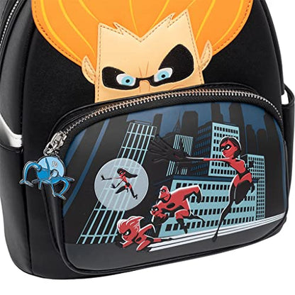 *Resale* Disney Pixar The Incredibles Villains Scene Syndrome Backpack