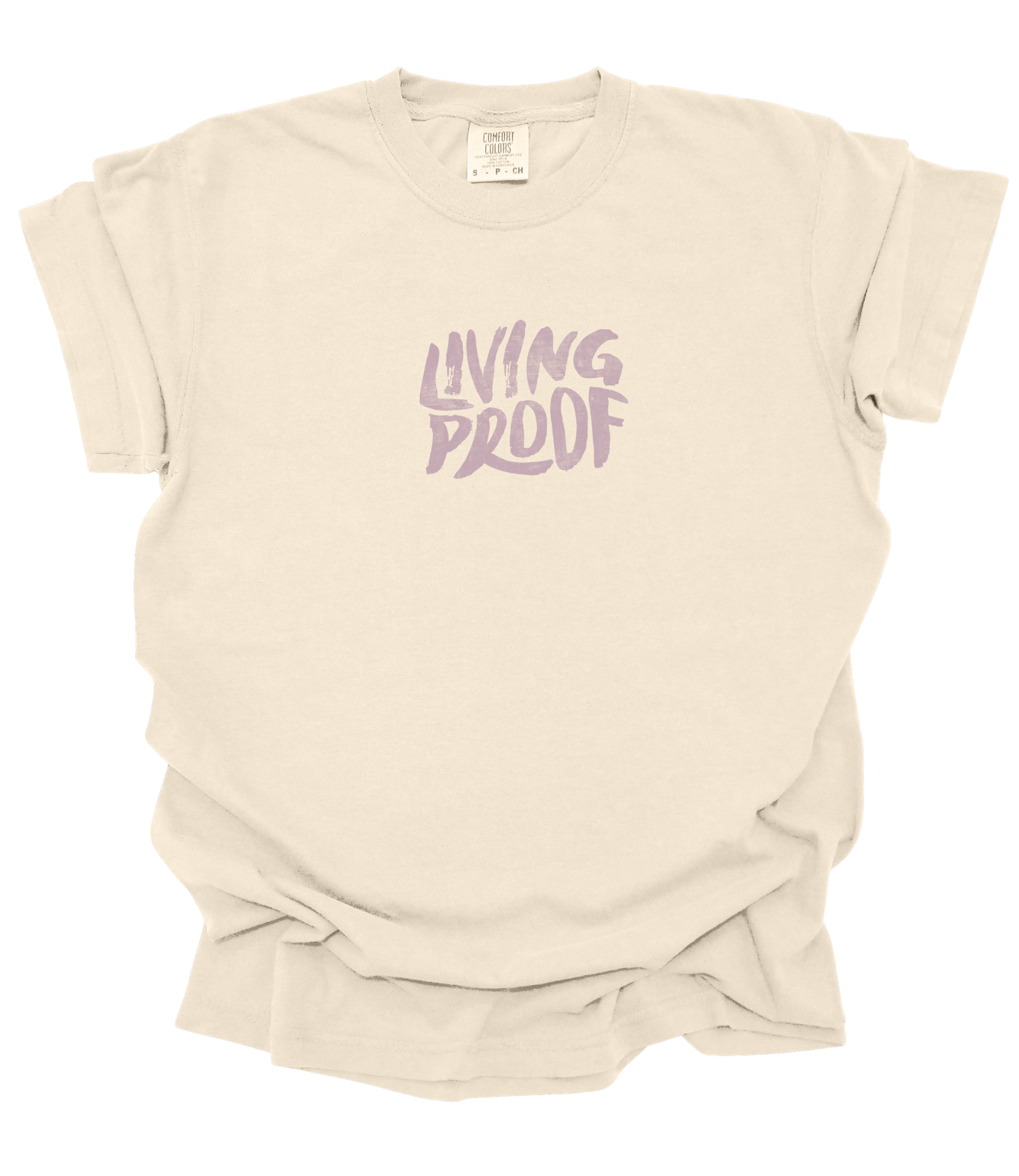 Living Proof Tee | God Redeems | Christian Graphic Adult Unisex Tee