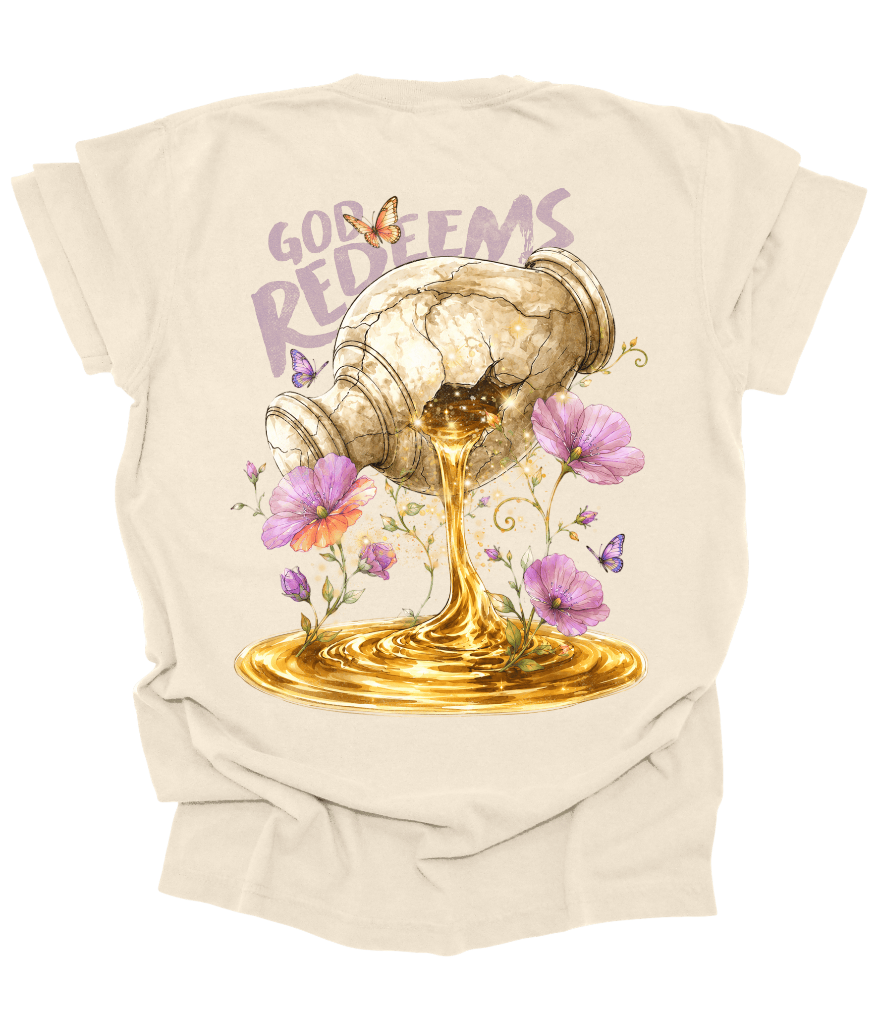 Living Proof Tee | God Redeems | Christian Graphic Adult Unisex Tee