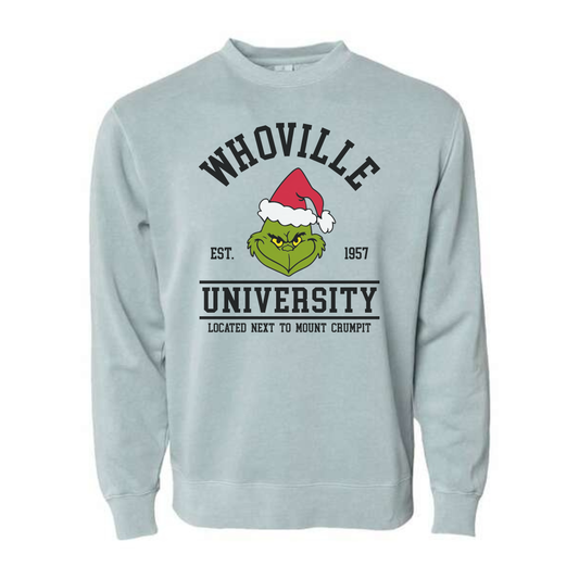 Whoville University | Heavy weight crewneck - MADE BY YEN