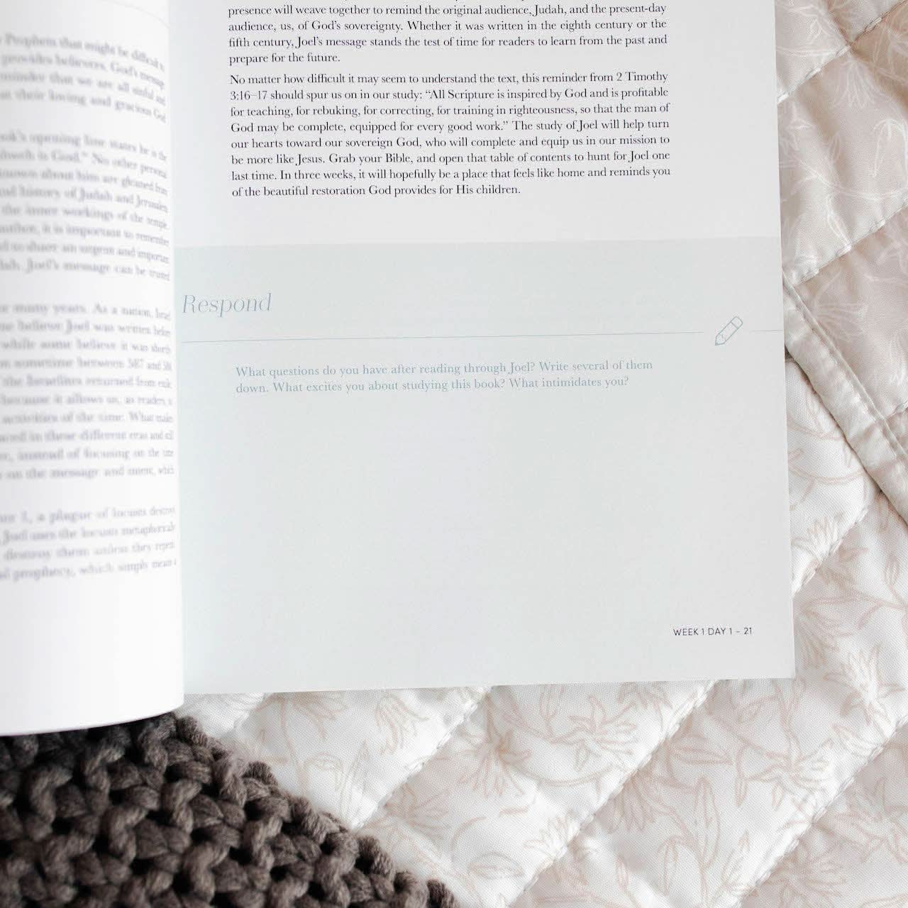 Restored | A Study on the Book of Joel - MADE BY YEN