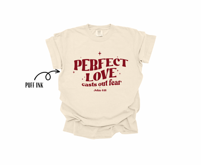 Perfect Love casts out fear - MADE BY YEN