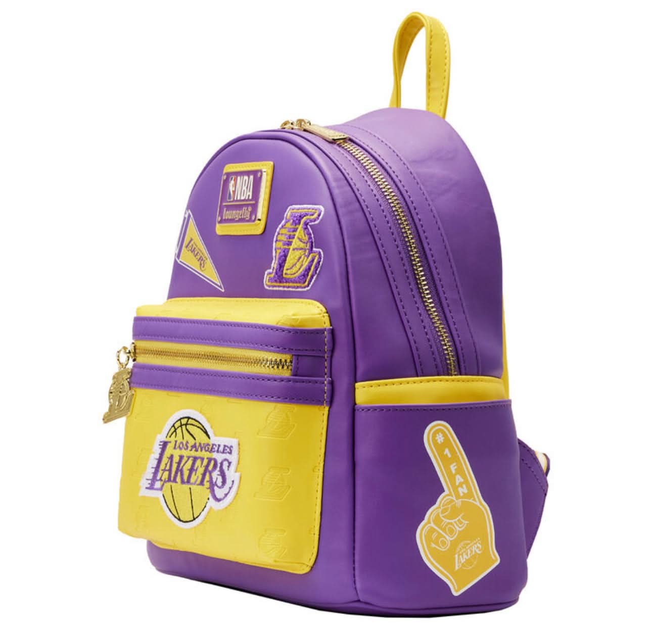 NEW (resale) NBA Los Angeles Lakers Patch Icons *Loungefly* - MADE BY YEN