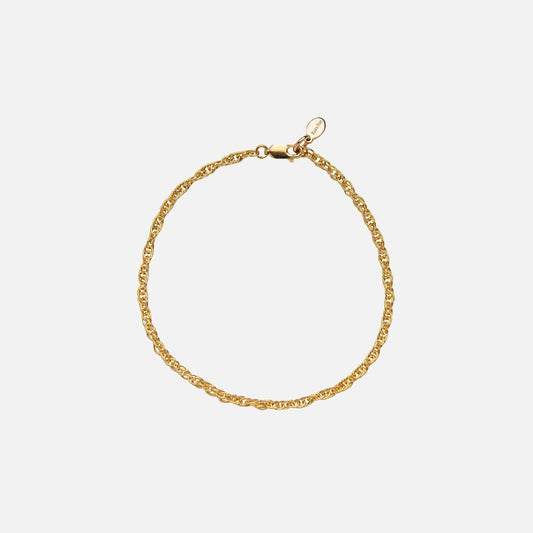 Naya Chain Anklet | Yellow Gold - MADE BY YEN