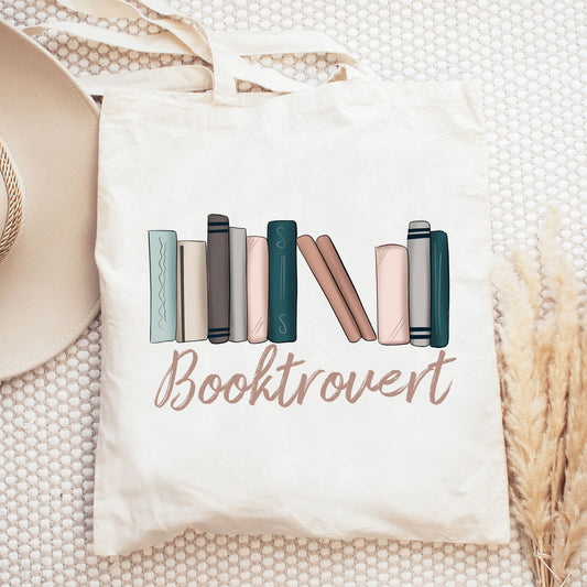 Booktrovert Tote - MADE BY YEN